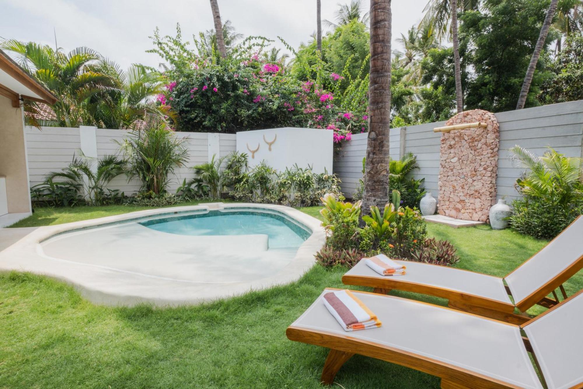 Gili Boho Villas - Aesthetic Private Pool Villas Gili Trawangan Zewnętrze zdjęcie