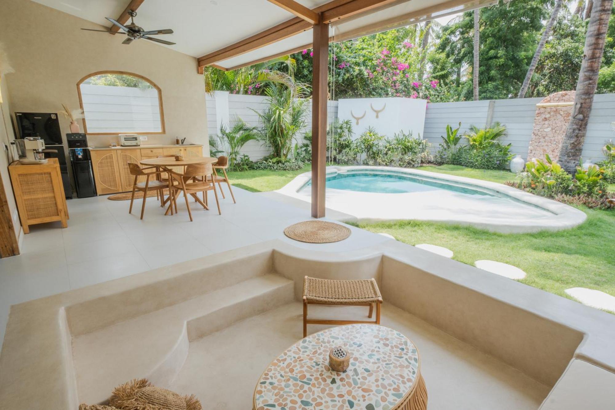 Gili Boho Villas - Aesthetic Private Pool Villas Gili Trawangan Zewnętrze zdjęcie
